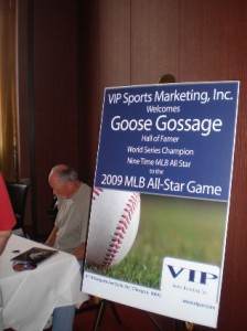 2009 Celebrity Guest Goose Gossage 